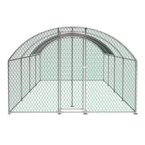 Large Metal Chicken Coop for Poultry Safety and Comfort – view 9