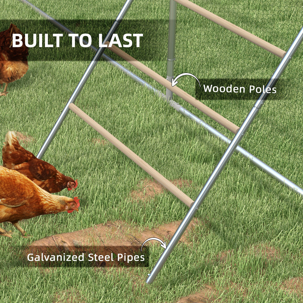 Chicken Roosting Ladder for Coop with Four Levels – view 8