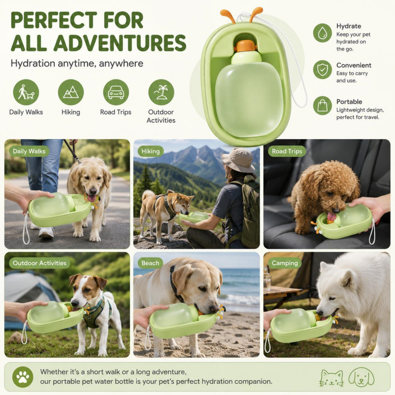 Portable Pet Water Bottle – view 7