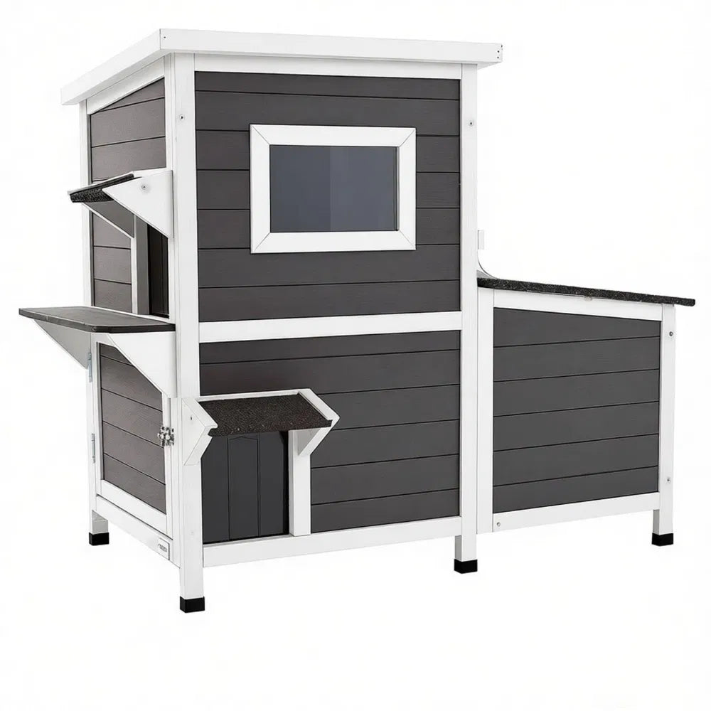 Minimalist Design Cat House for Outdoor Comfort – view 7