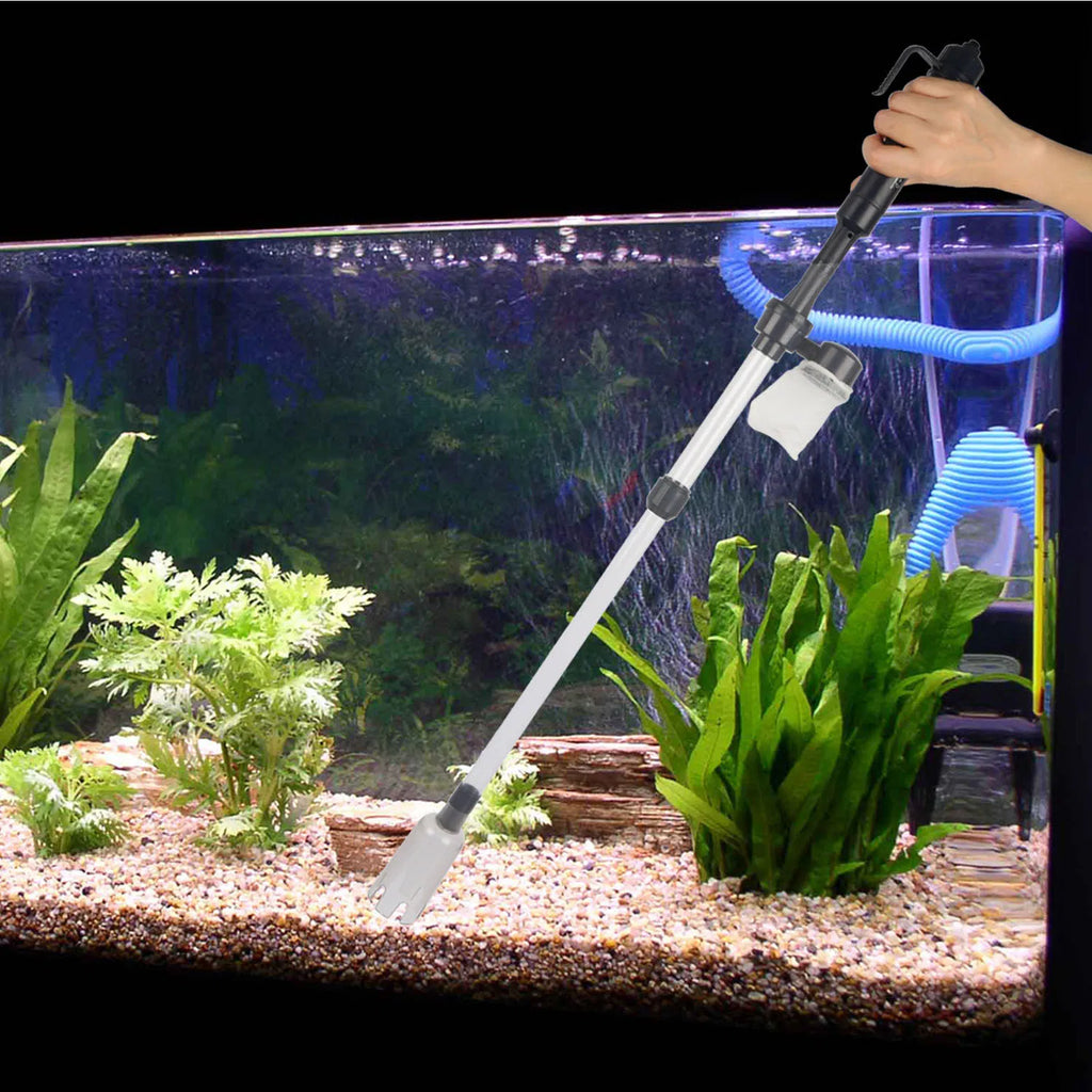 Aquarium Gravel Cleaner & Siphon Pump for Easy Maintenance – view 7