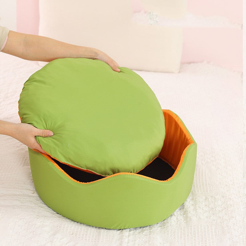 Ice Silk Nest Pet Dog Bed Breathable – view 7