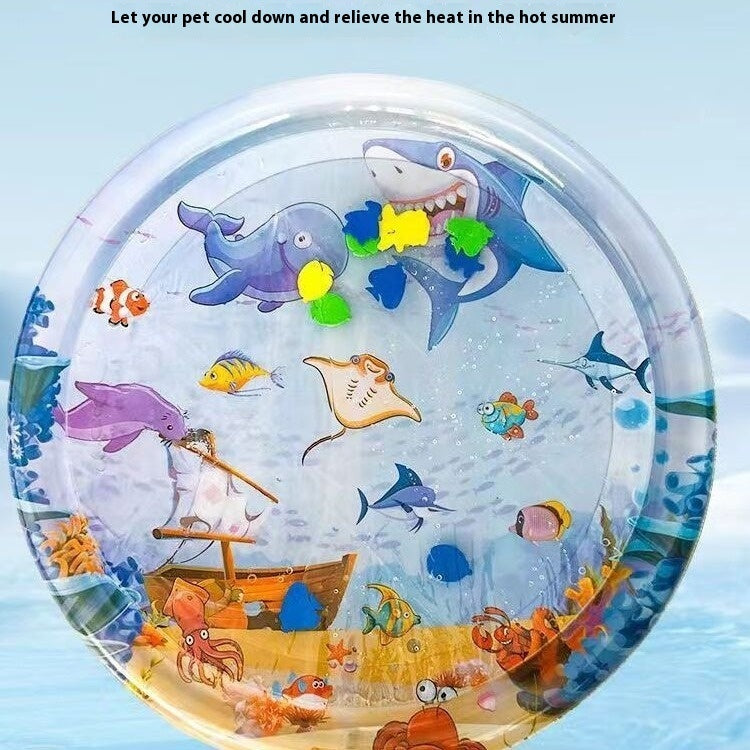 Inflatable Summer Pet Water Mat – view 12