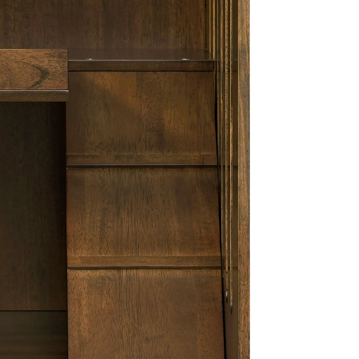 Indoor Rubber Wood Cat Cabinet with Wheels – view 12