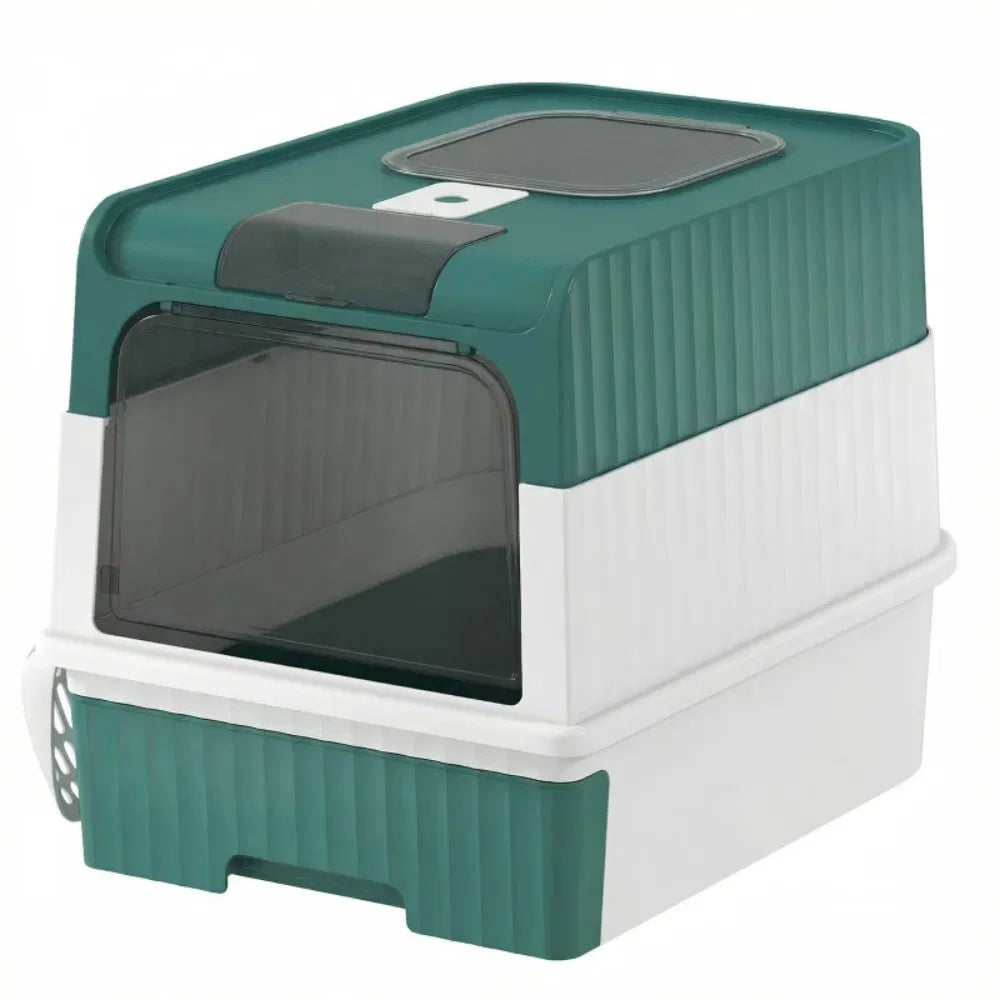 Cat Litter Box with Easy Clean Design for Small Cats – view 7