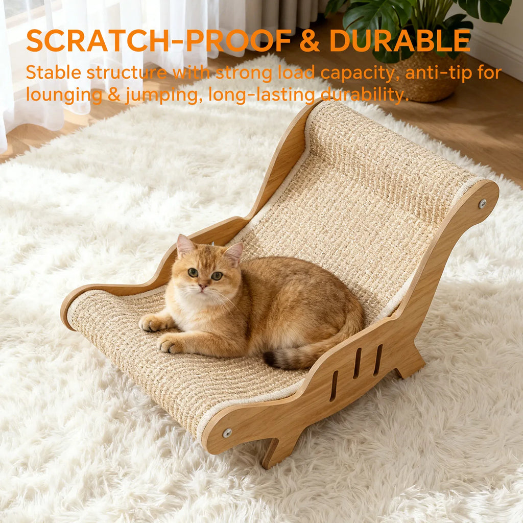 C-Type All Inclusive Sisal Cat Lounge Chair – view 7