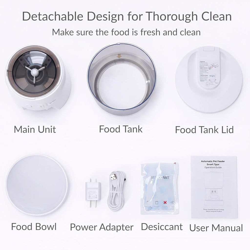 Wi-Fi Automatic Cat Feeder with App Control – view 7