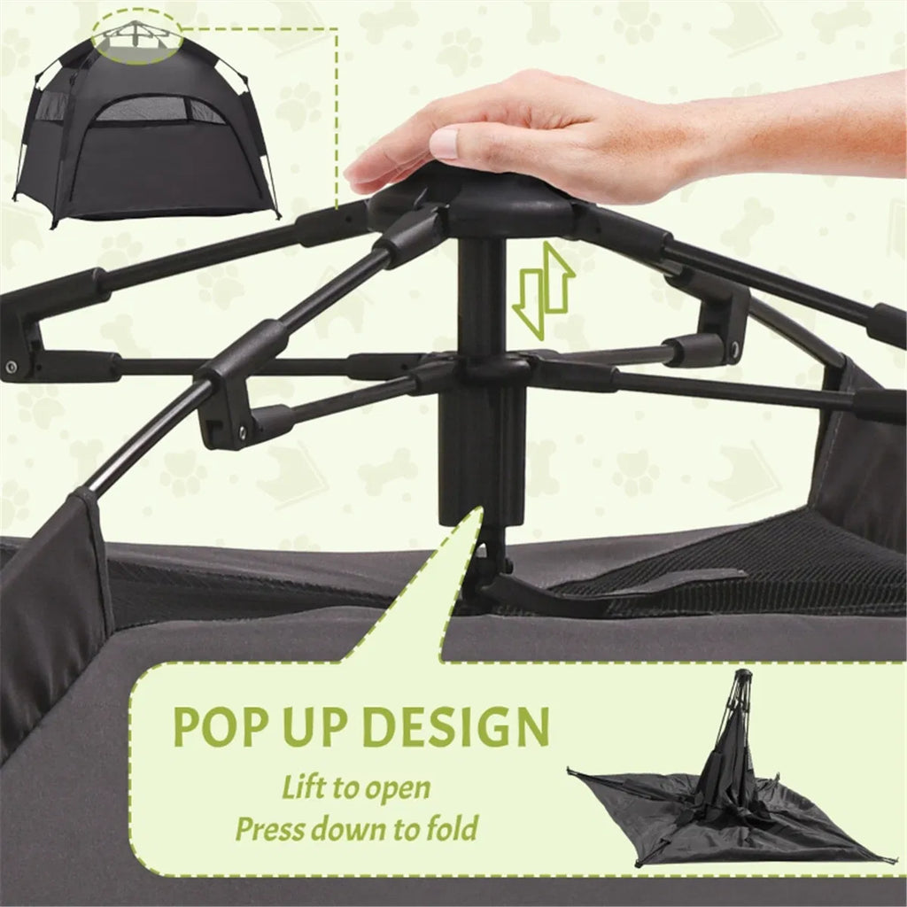 Pop Up Dog Tent for Camping and Outdoors – view 7