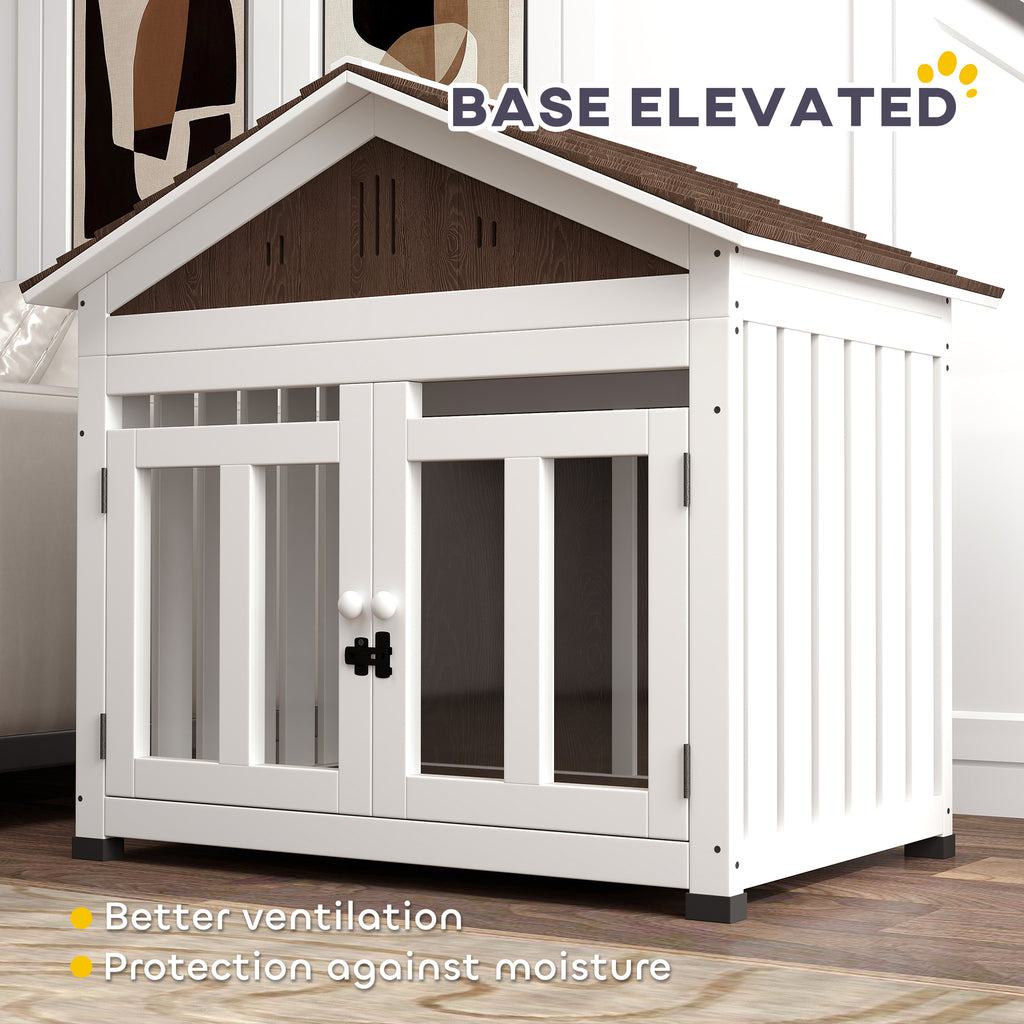 Wooden Dog House with Air Vents – view 9