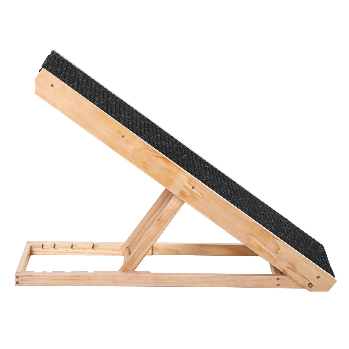 Elevated Dog Ramp for Bed, Adjustable Pet Ramp for Cats – view 9