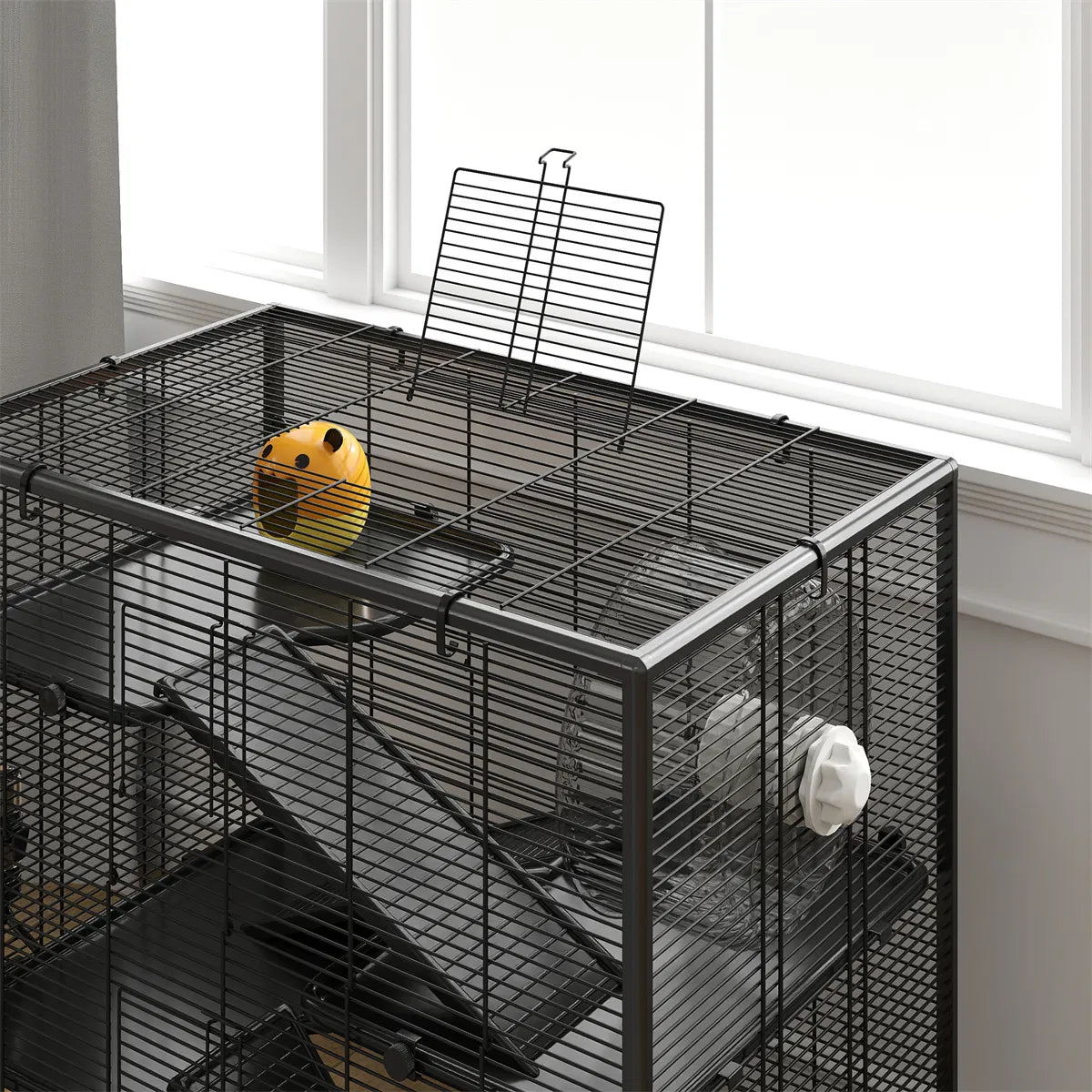 Hamster Tank with Four-Tier Design and Accessories – view 7