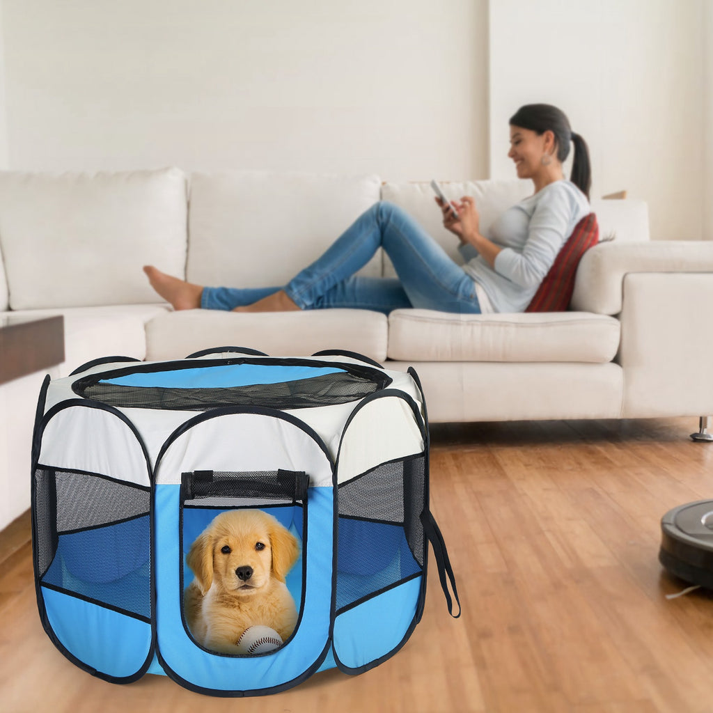 Portable Foldable Pet Tent Exercise Pen – view 11