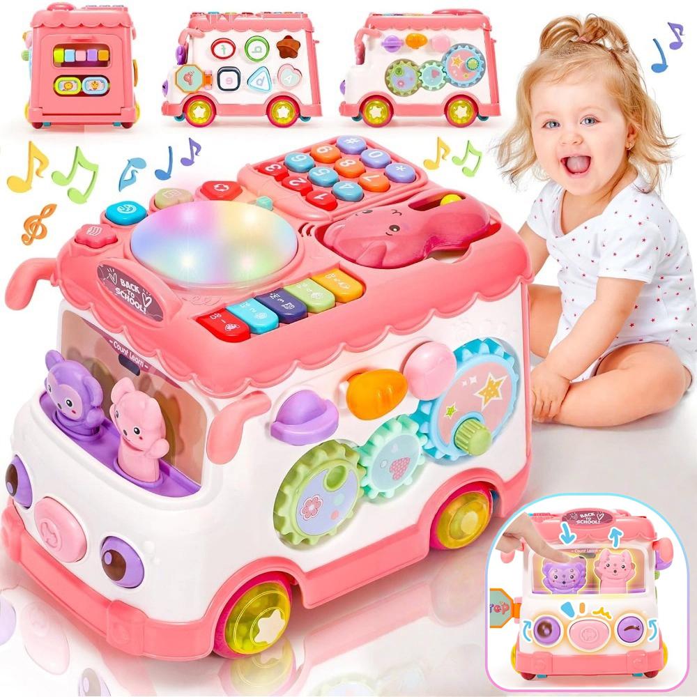 Activity Bus Toy Set 6-in-1 Musical Learning for Toddlers – view 11