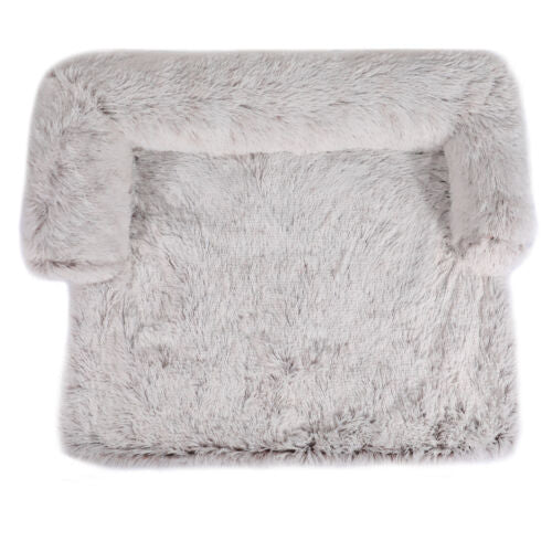 Plush Faux Fur Dog Bed