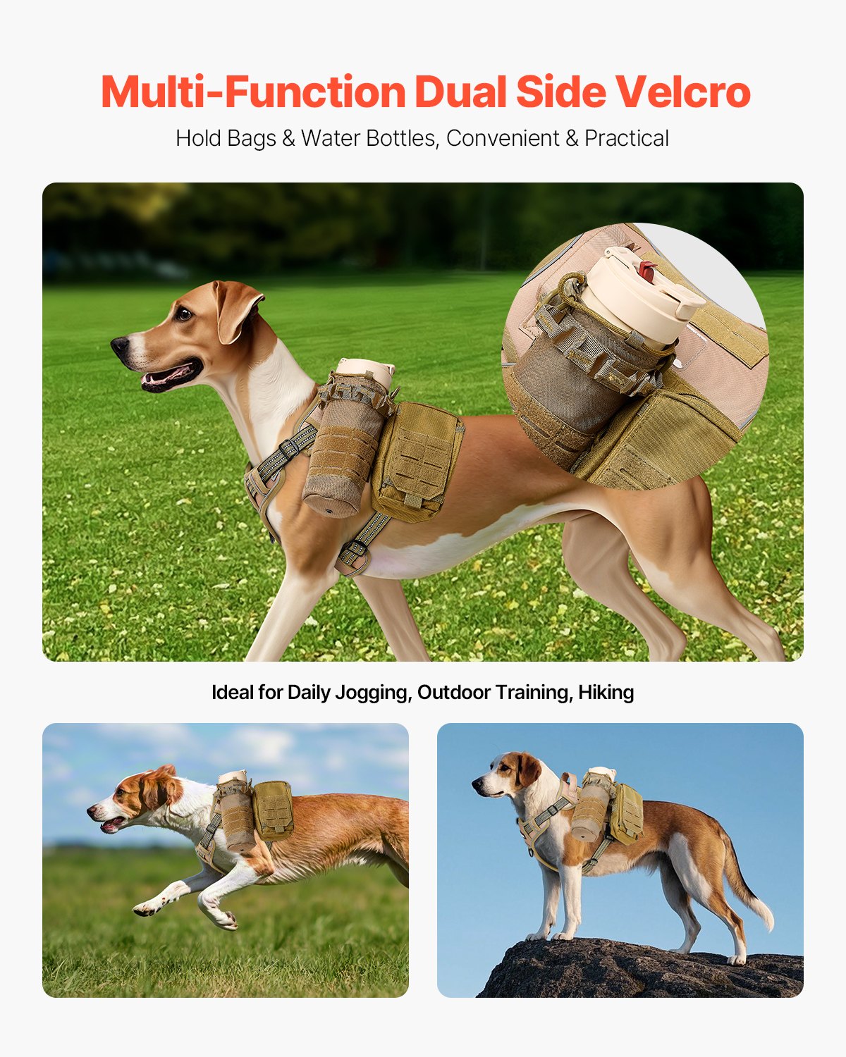 No Pull Tactical Dog Harness – view 9