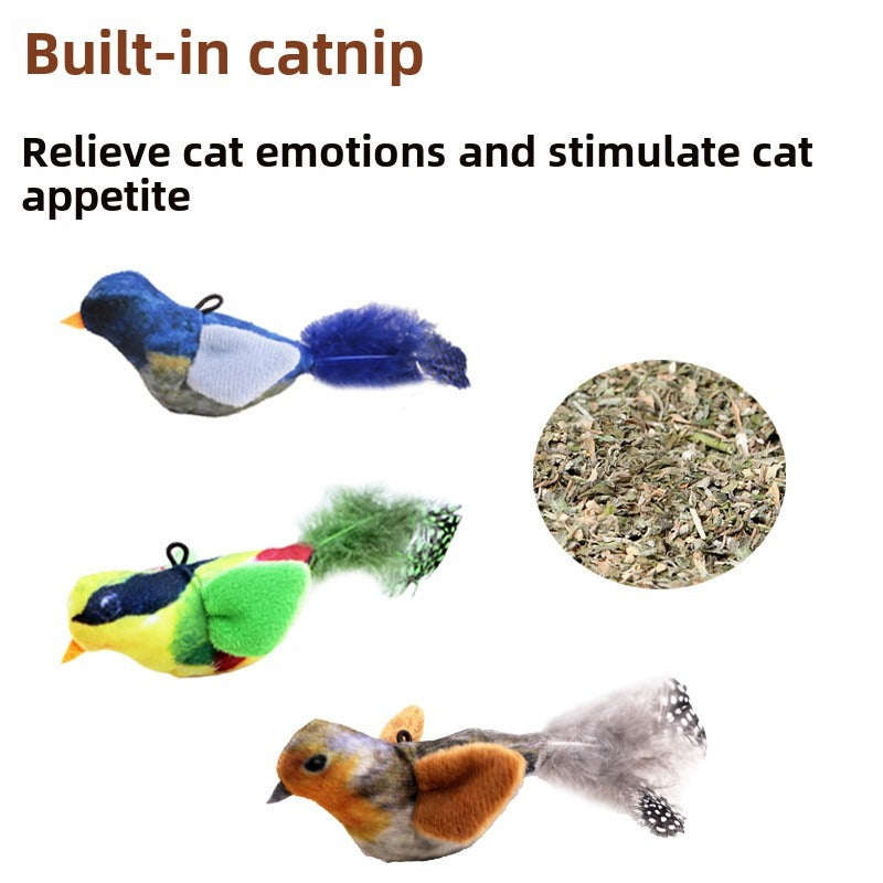 Pet Sound Bird Teaser Toy for Cats – view 8