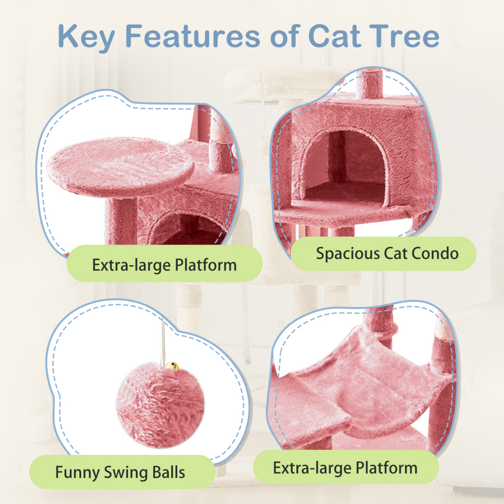 44 Inch Multi-Cat Climbing Tower – view 8