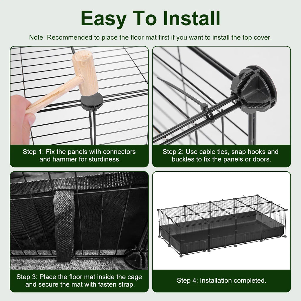 Customizable Metal Pet Playpen for Small Animals – view 7