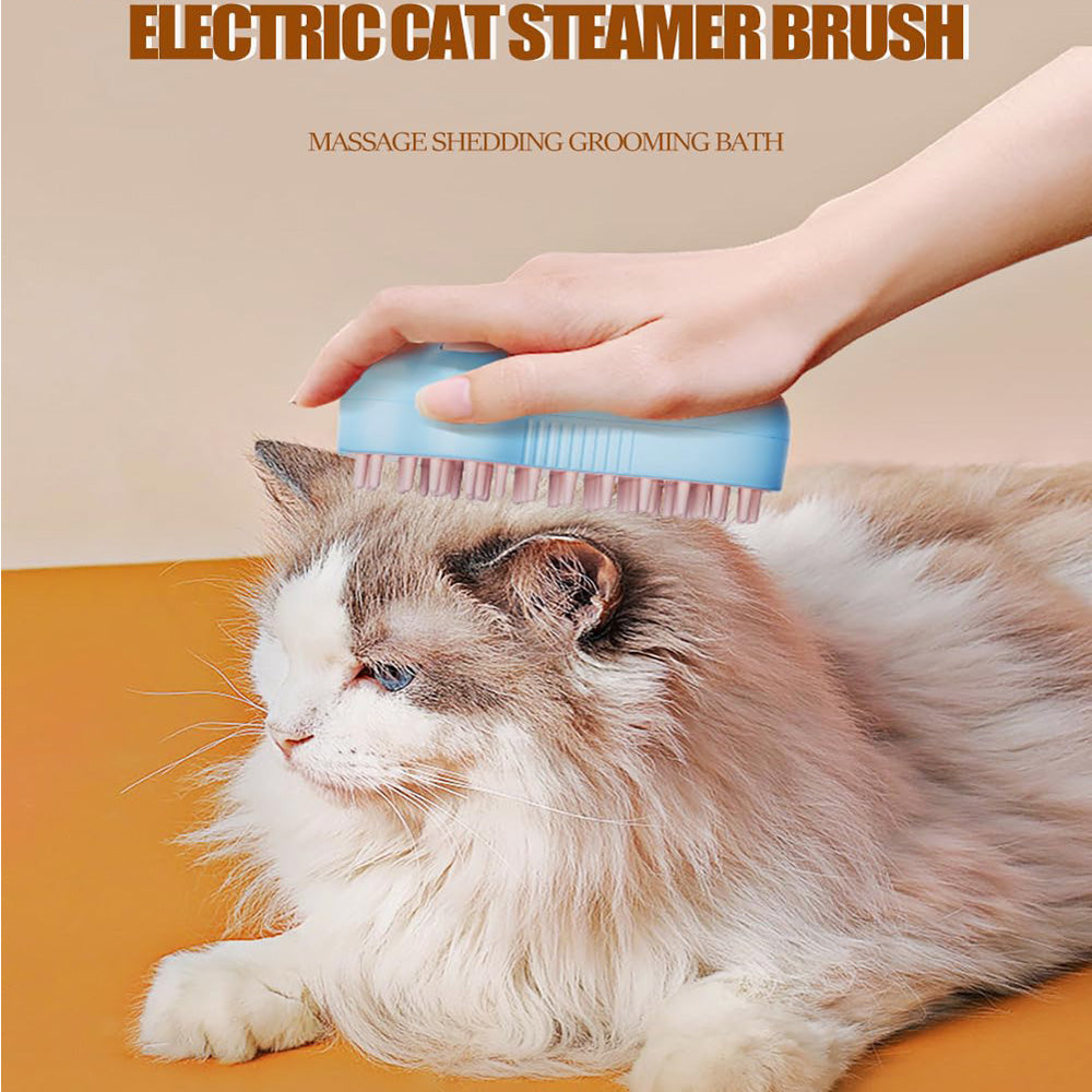 Rechargeable Steam Cat Brush for Grooming and Shedding – view 8