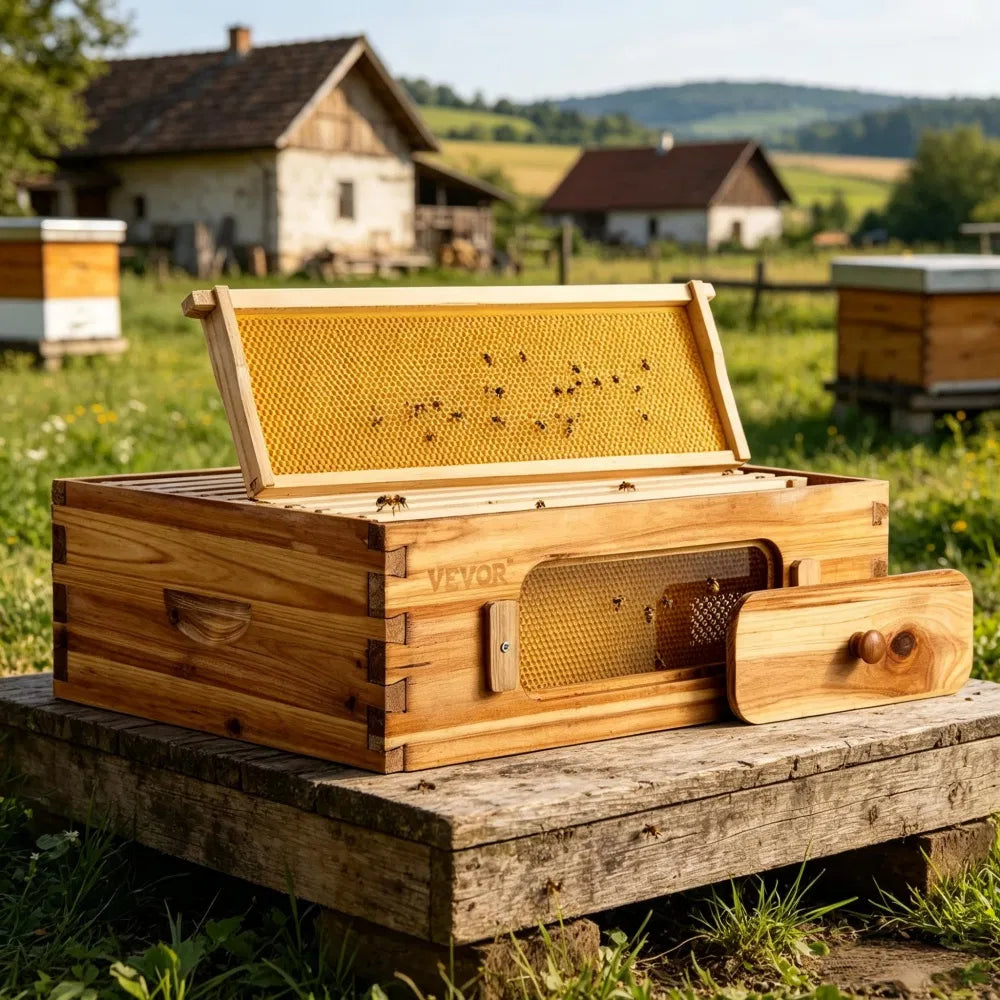 Bee Hive for Outdoor Beekeeping and Observation – view 2