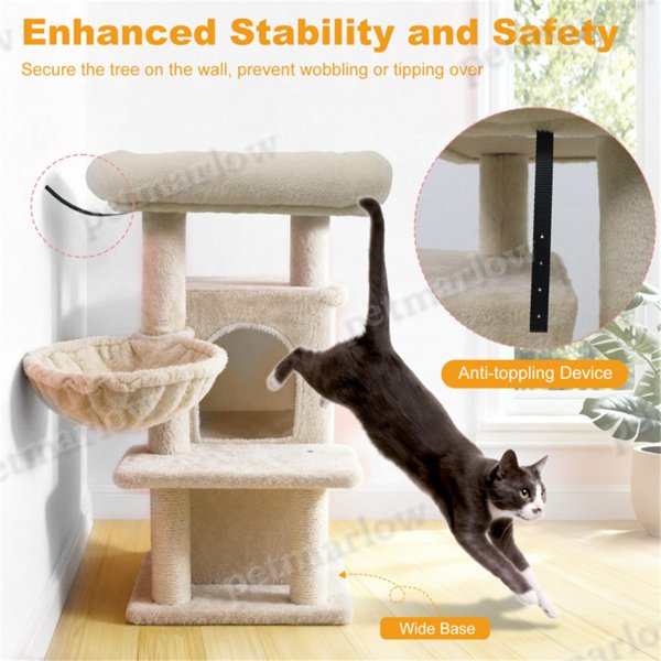 Multi-Level Cat Tree with Condo for Comfort and Play – view 3