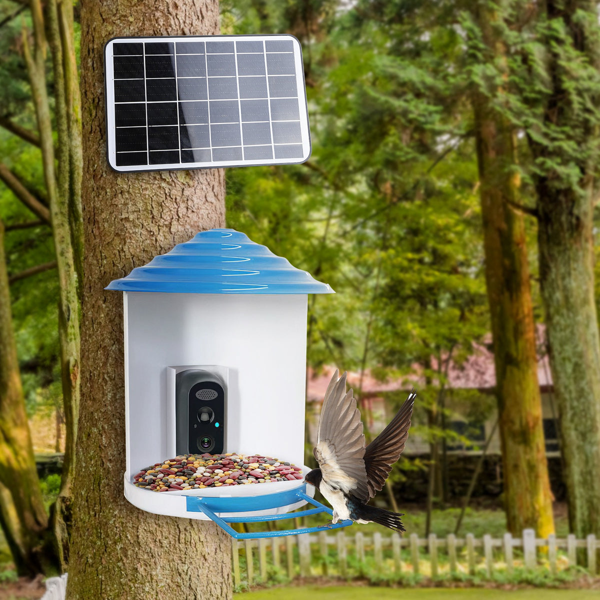 Smart Bird Feeder With Solar Camera for Bird Watching – view 7
