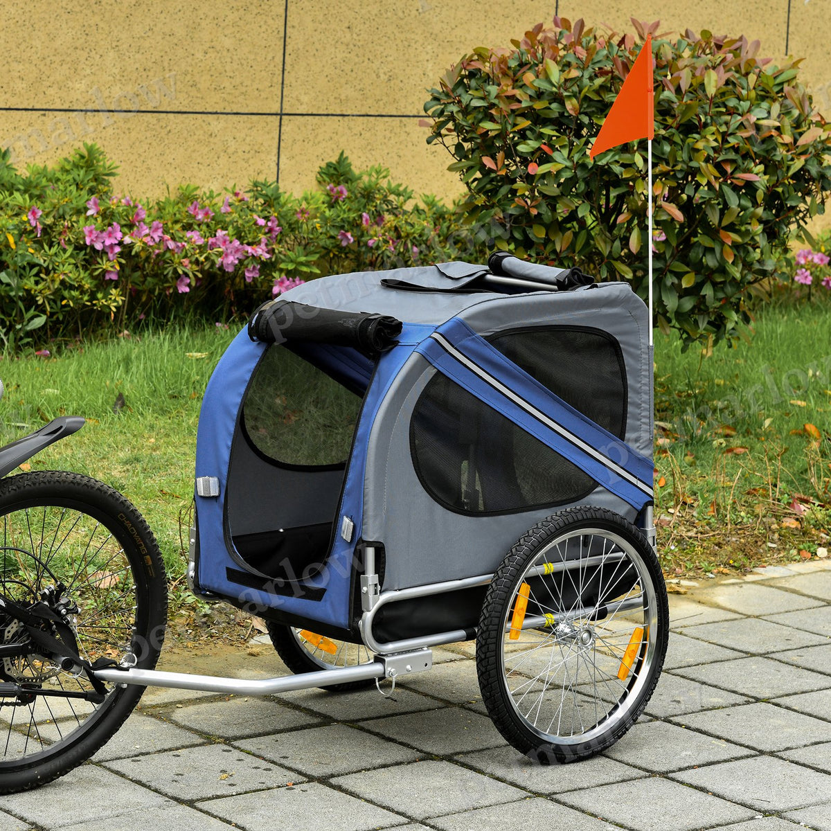 Bike Trailer Cargo Cart for Dogs and Pets – view 6