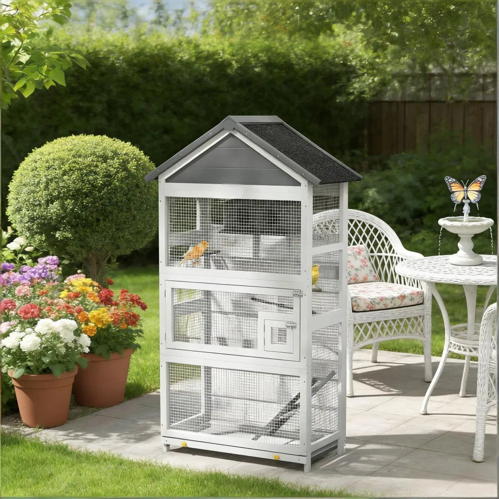 Bird Cage Starter Kit with Detachable Rolling Stand – view 2