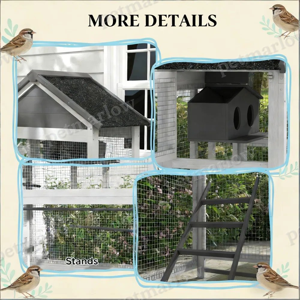 Bird Cage Starter Kit with Detachable Rolling Stand – view 4