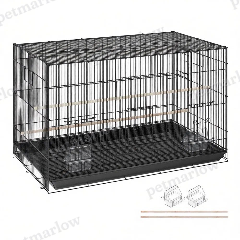 Bird Cage with Easy Cleaning and Secure Design – view 5