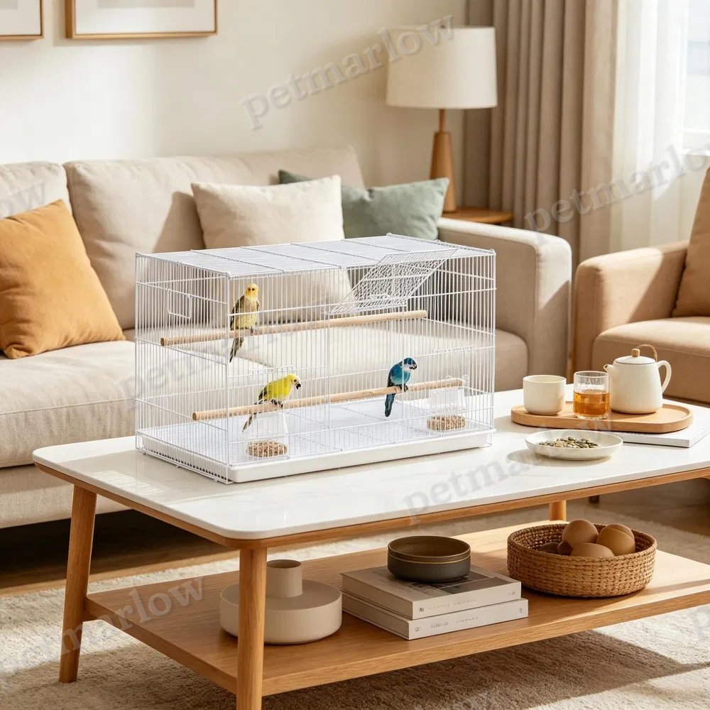 Bird Cage with Easy Cleaning and Spacious Design – view 4