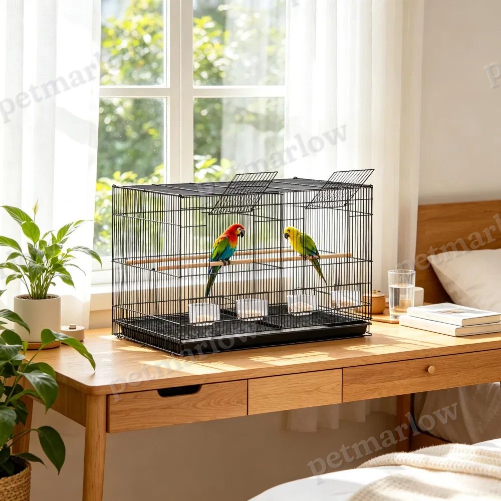 Bird Cage with Easy to Clean Design – view 5