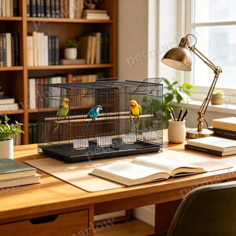 Bird Cage with Easy to Clean Design – view 6