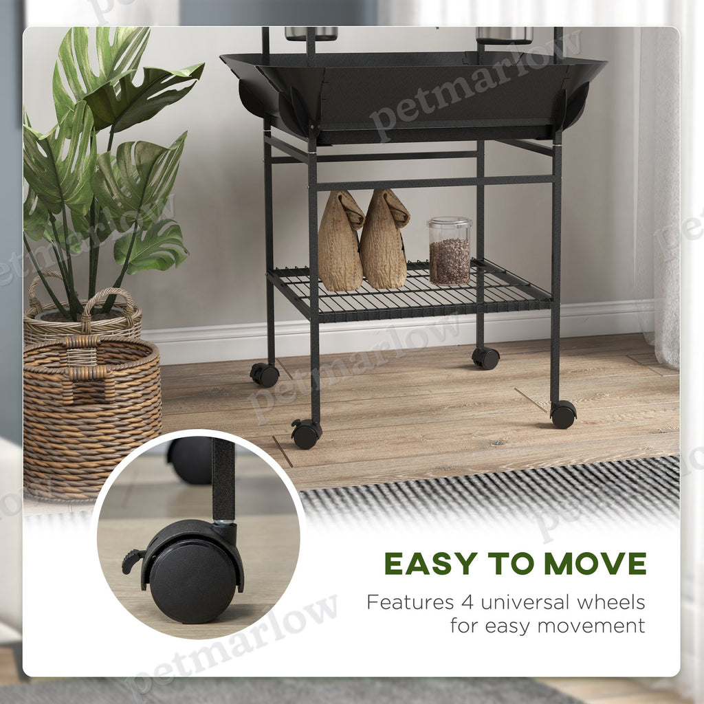 Bird Stand with Wheels for Indoor and Outdoor Use – view 4