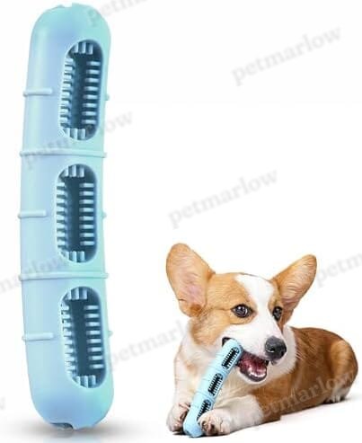 Bite and Brush Chew Toys for Dogs - Dental Chew Toy with Bristles for Teeth Cleaning – view 5