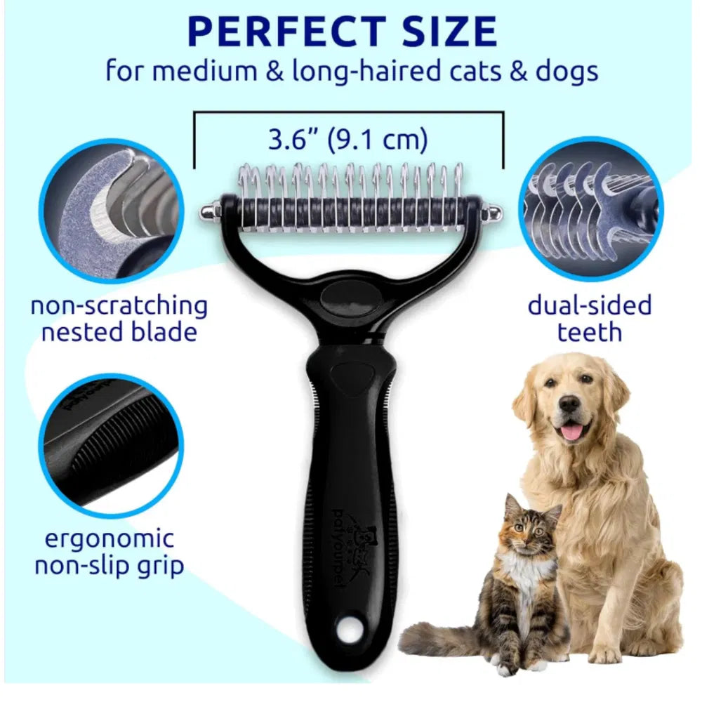 Dual-Head Pet Hair Removal Brush – view 2