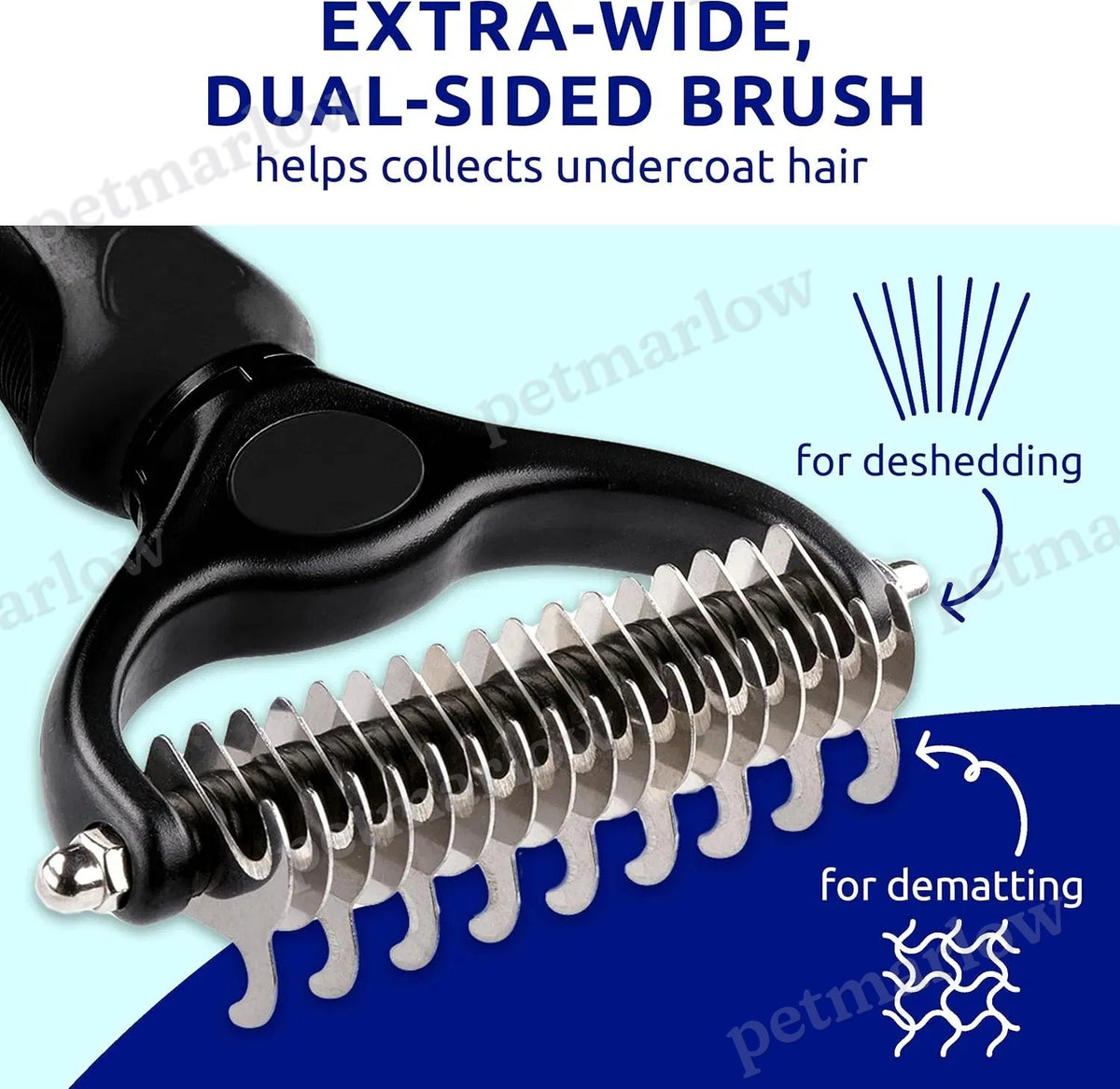 Dual-Head Pet Hair Removal Brush – view 5