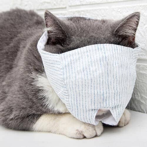 Breathable Cat Mouth Guard Anti Bite Anti Meow Cat Grooming Muzzle – view 8