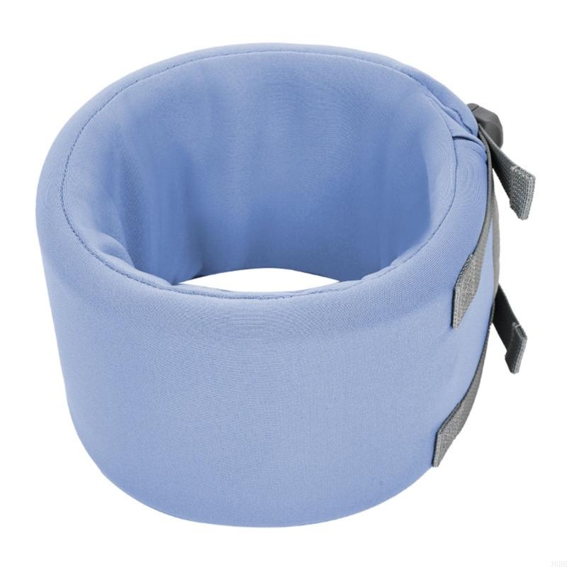 Breathable Soft Dog Neck Brace Pet Neck Support Brace For Injury Recovery – Blue / XS