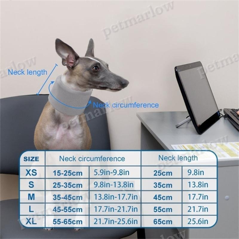 Breathable Soft Dog Neck Brace Pet Neck Support Brace For Injury Recovery – view 6
