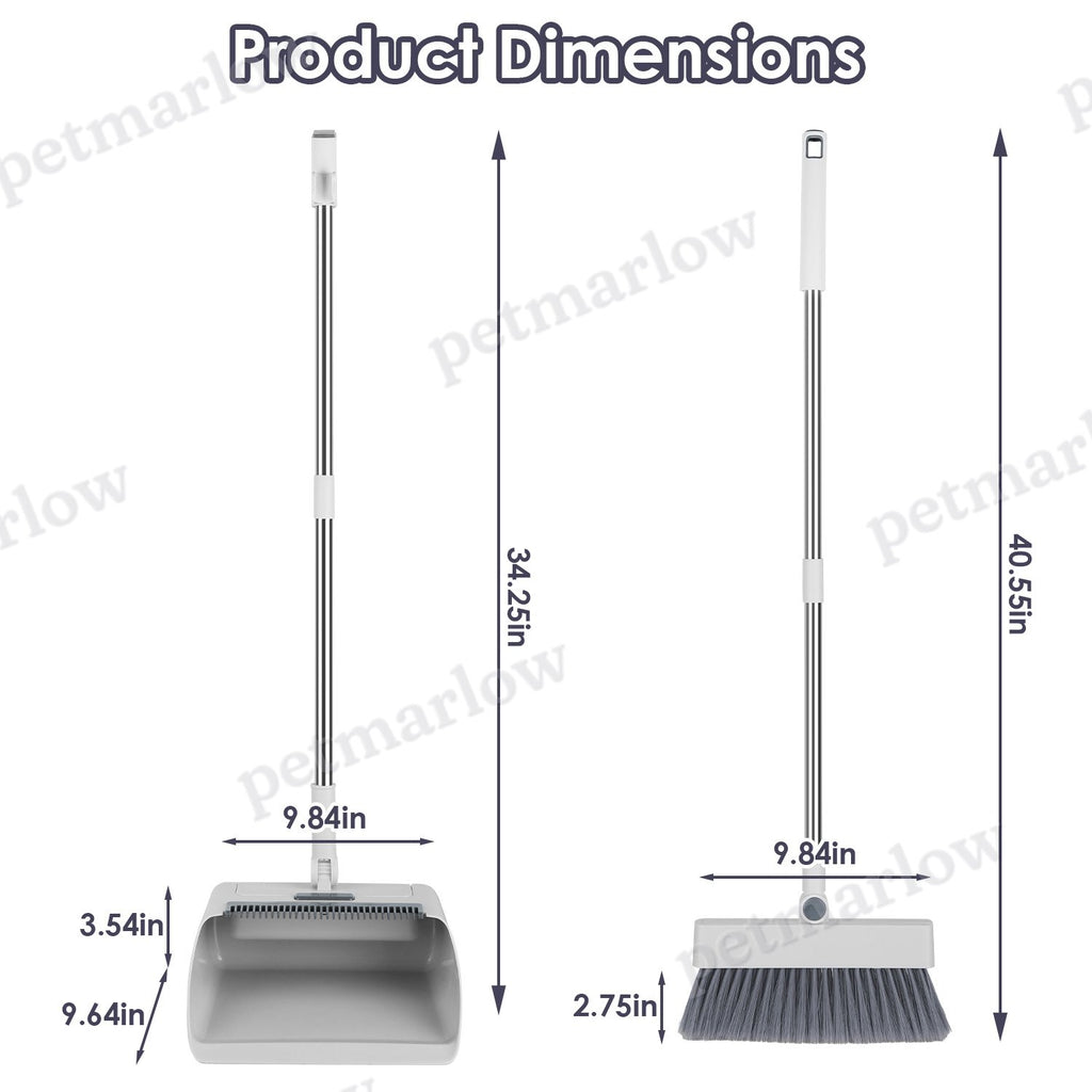 Broom and Dustpan Combo Set for Easy Cleaning – view 2