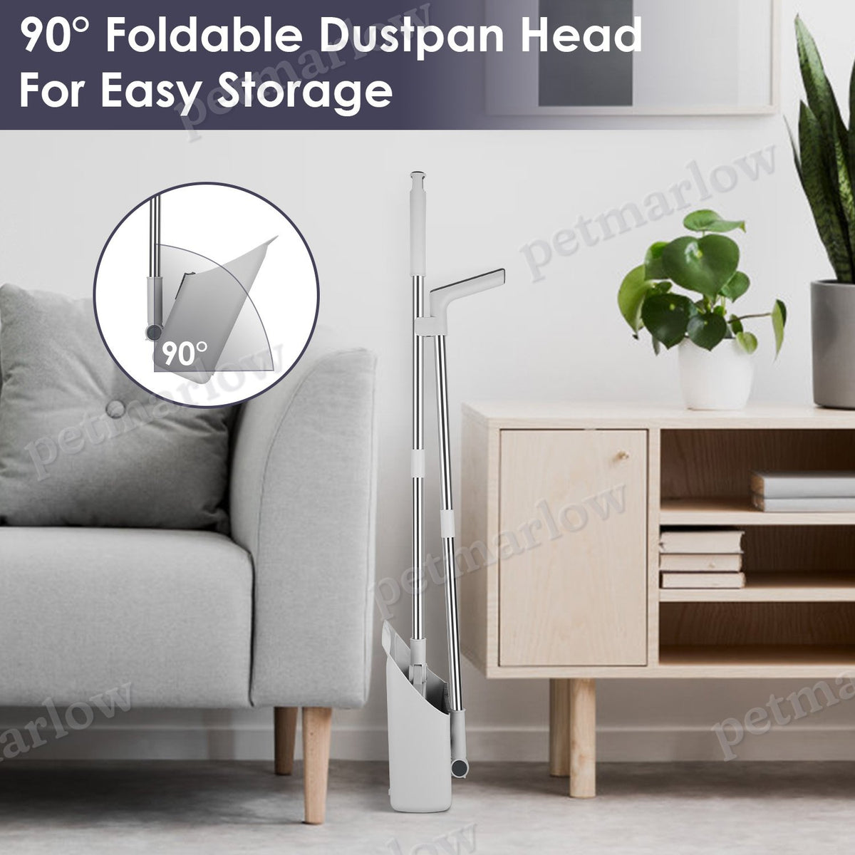 Broom and Dustpan Combo Set for Easy Cleaning – view 6