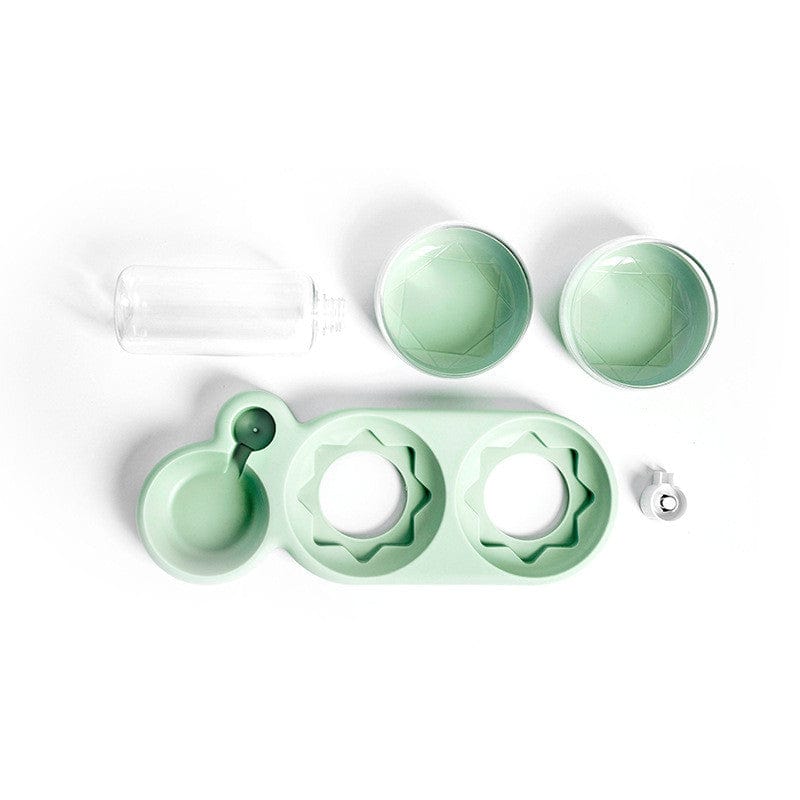 3 in 1 Elevated Pet Bowl With Water Fountain – view 8