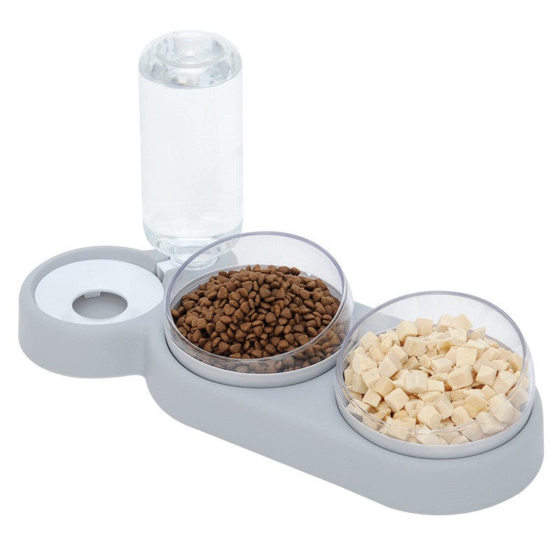 3 in 1 Elevated Pet Bowl With Water Fountain – view 9