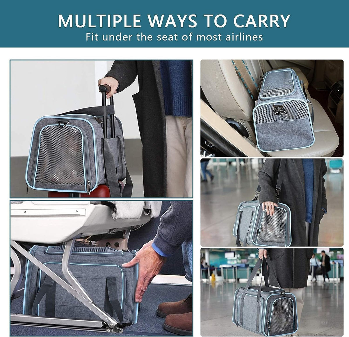 Airline Ready Dog & Cat Carrier – view 9