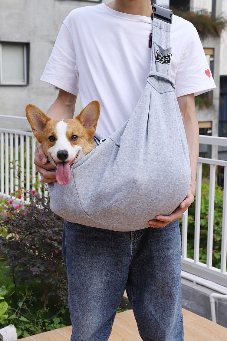 Hands-Free Pet Sling Carrier for Small Dogs and Cats – view 9