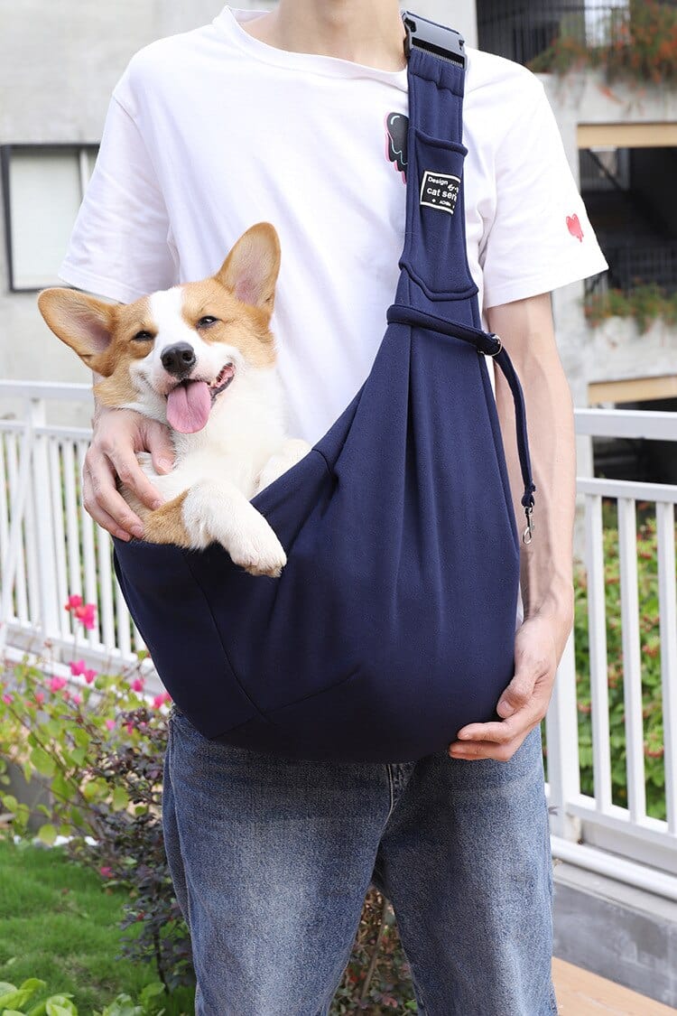 Hands-Free Pet Sling Carrier for Small Dogs and Cats – view 8