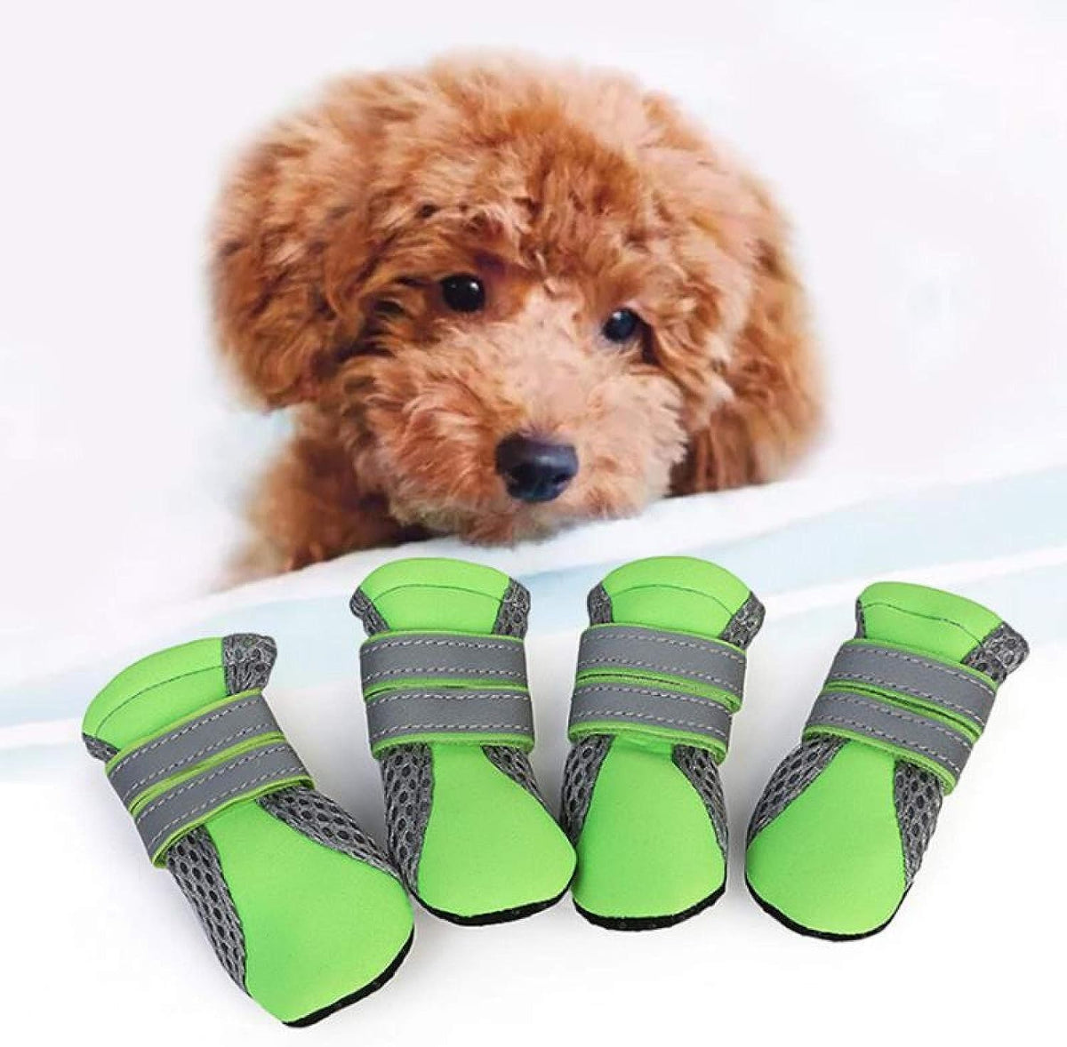 Breathable Dog Boots With Slip-Resistant Sole – view 7