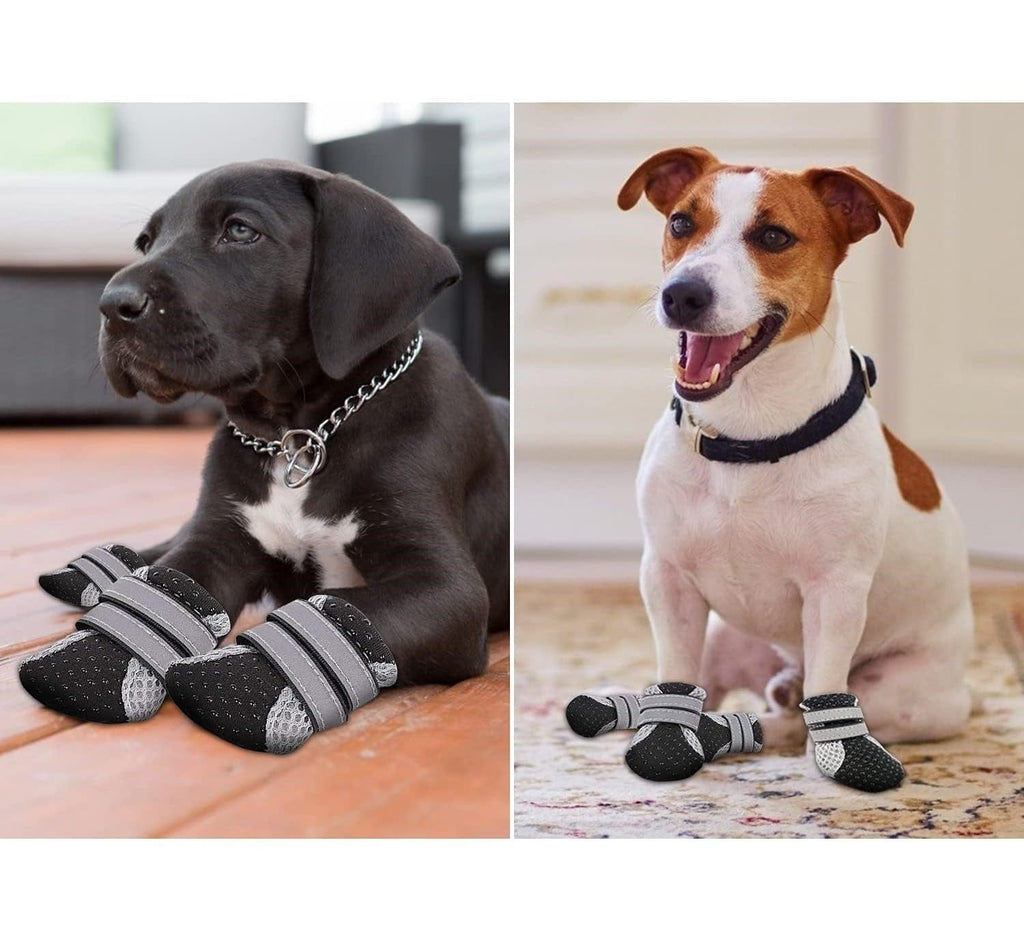 Breathable Dog Boots With Slip-Resistant Sole – view 12