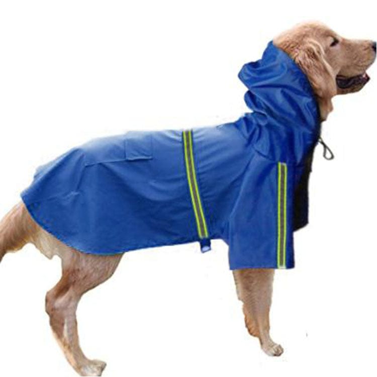 Reflective Dog Raincoat for Big Dogs – view 7